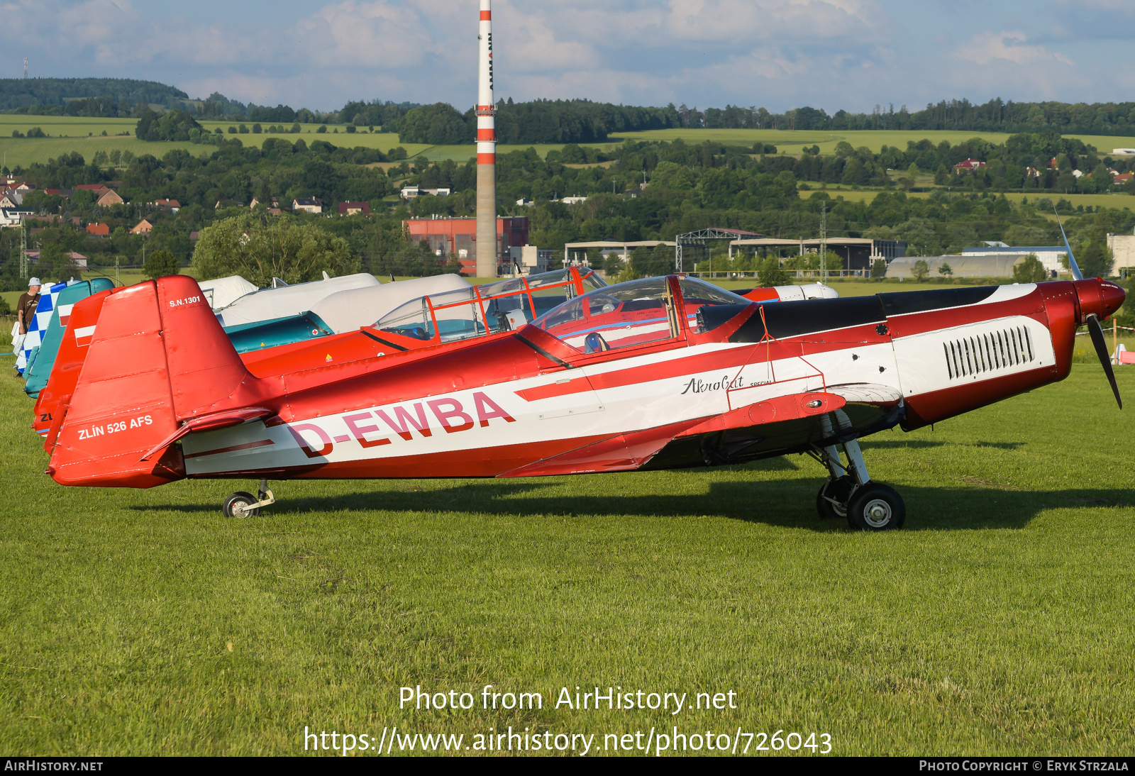 Aircraft Photo of D-EWBA | Zlin Z-526AFS Akrobat Special | AirHistory.net #726043