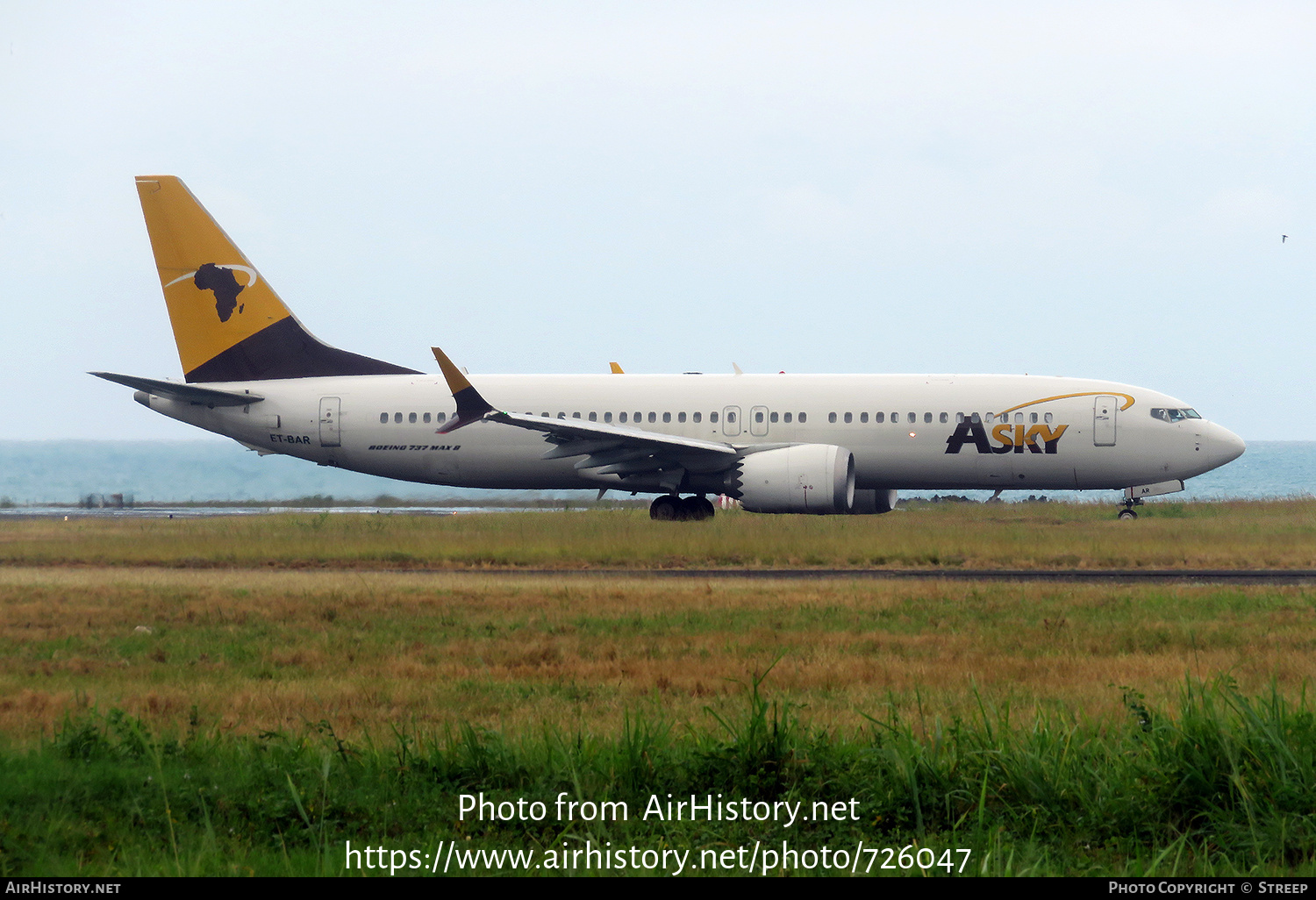 Aircraft Photo of ET-BAR | Boeing 737-8 Max 8 | Asky Airlines | AirHistory.net #726047