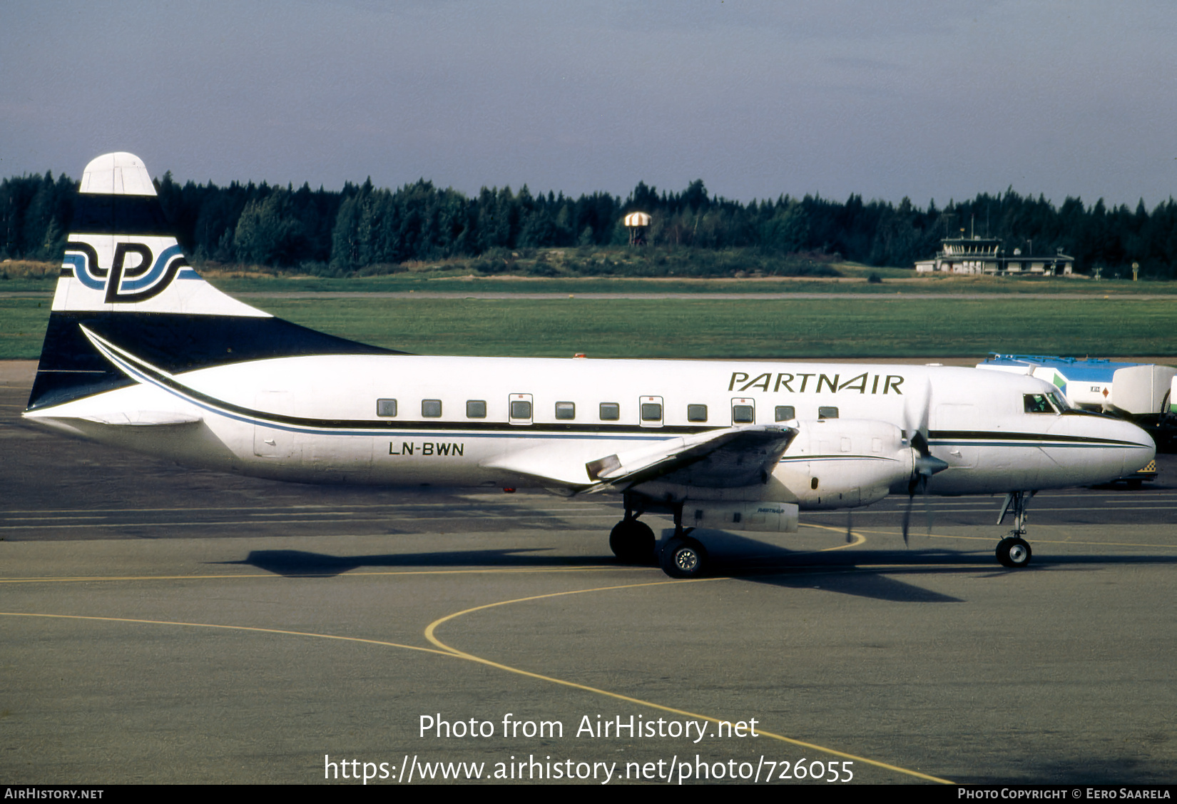 Aircraft Photo of LN-BWN | Convair 580 | Partnair | AirHistory.net #726055