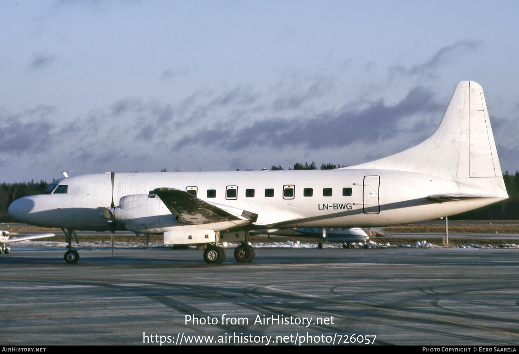 Aircraft Photo of LN-BWG | Convair 580 | AirHistory.net #726057