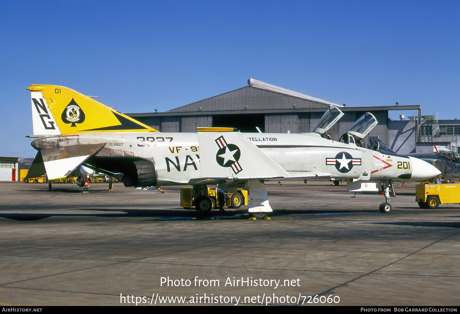 Aircraft Photo of 153827 / 3827 | McDonnell Douglas F-4J Phantom II | USA - Navy | AirHistory.net #726060