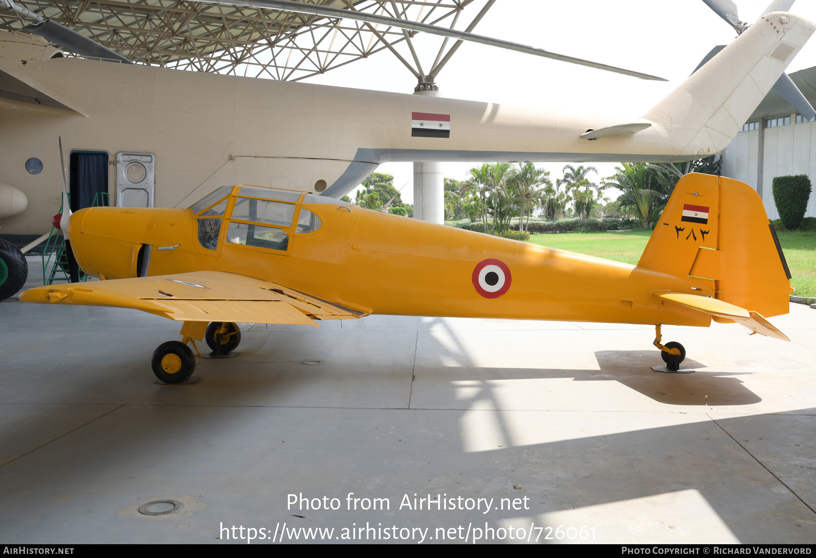 Aircraft Photo of 383 / ٣٨٣ | Heliopolis Gomhouria Mk6 | Egypt - Air Force | AirHistory.net #726061