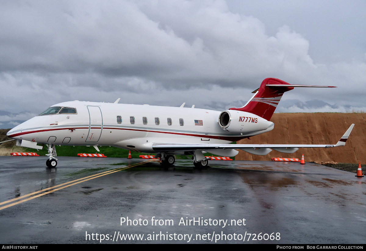 Aircraft Photo of N777MS | Bombardier Challenger 300 (BD-100-1A10) | AirHistory.net #726068