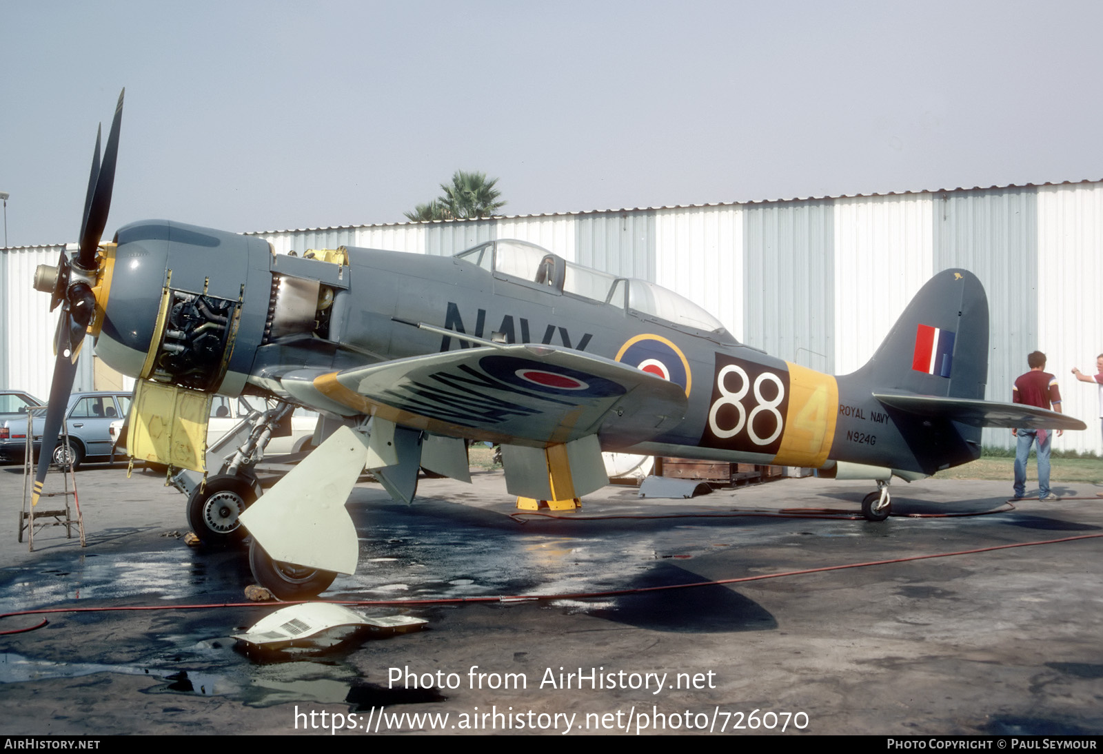 Aircraft Photo of N924G | Hawker Sea Fury T20 | UK - Navy | AirHistory.net #726070