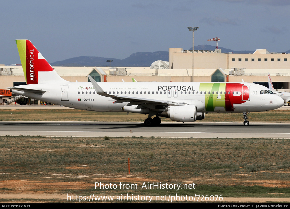 Aircraft Photo of CS-TMW | Airbus A320-214 | TAP Air Portugal | AirHistory.net #726076