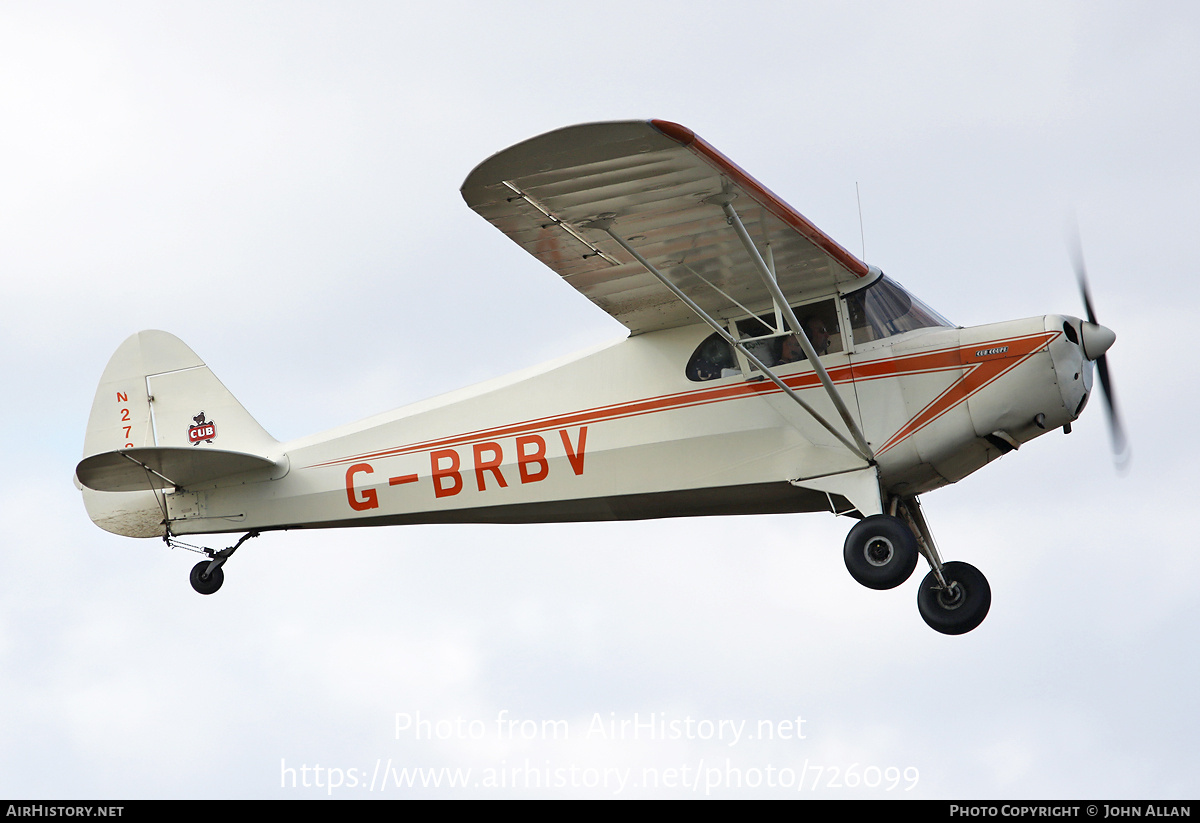 Aircraft Photo of G-BRBV / N27860 | Piper J-4A Cub Coupe | AirHistory.net #726099