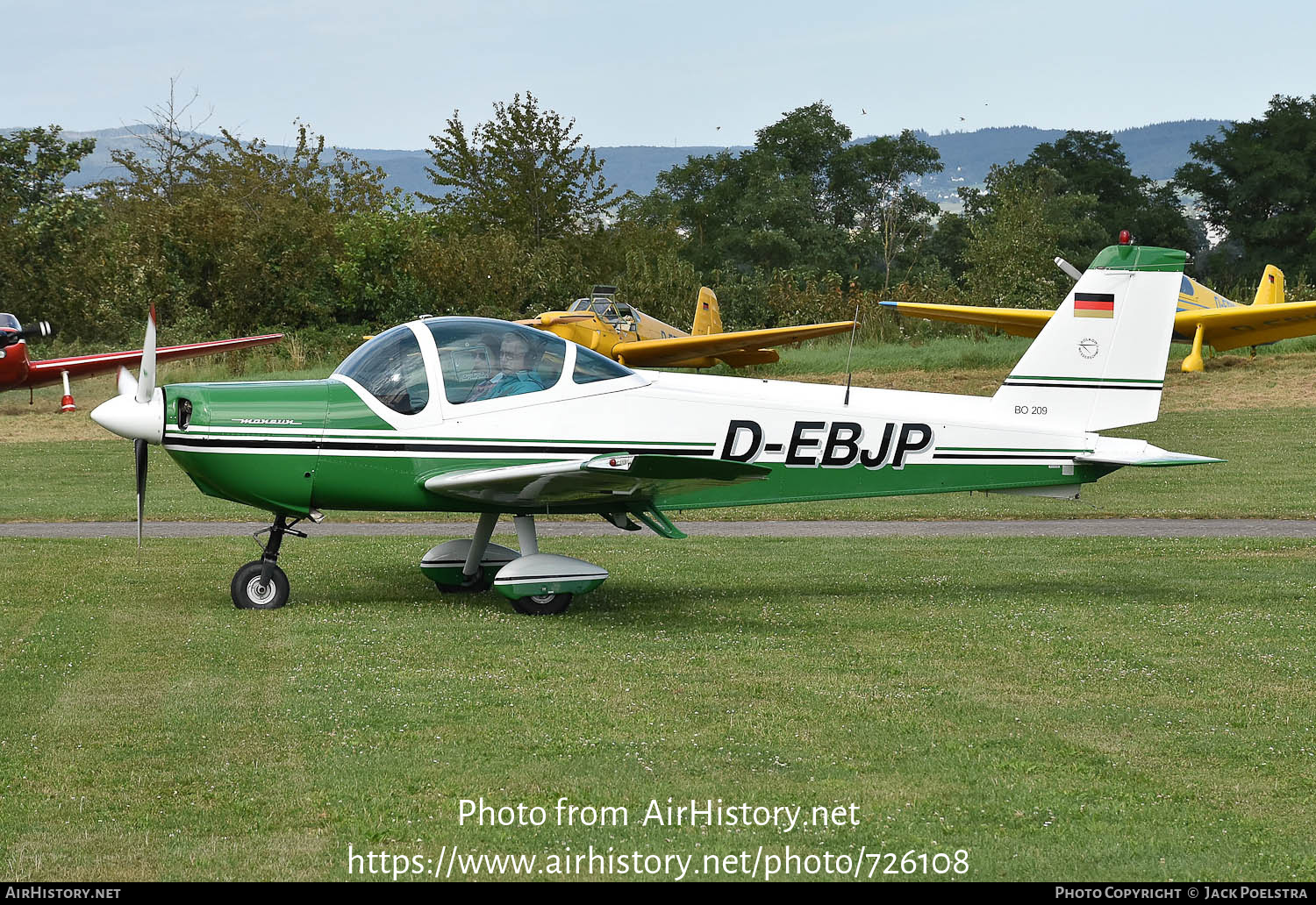 Aircraft Photo of D-EBJP | Bolkow BO-209 Monsun 160RV | AirHistory.net #726108