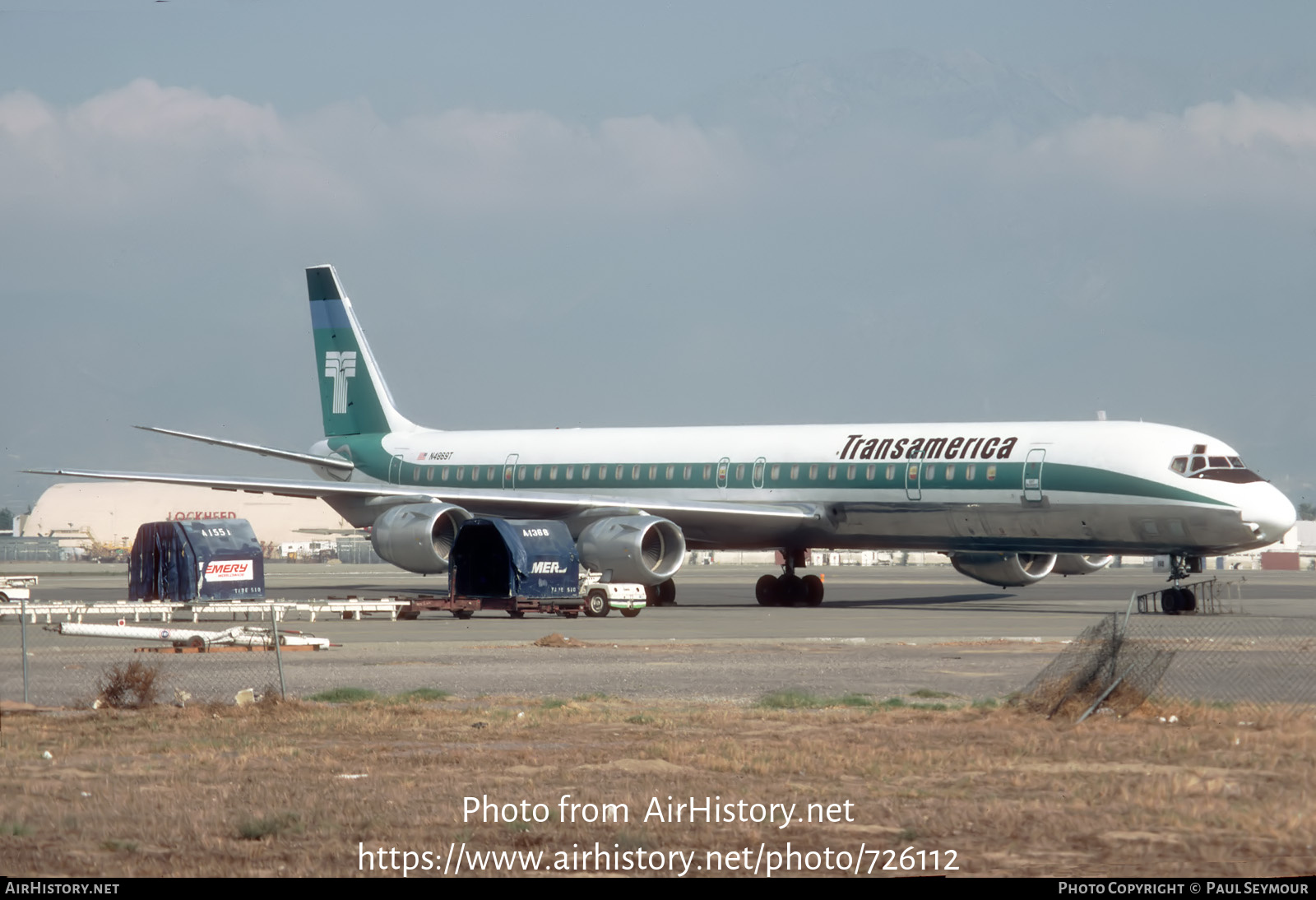 Aircraft Photo of N4869T | McDonnell Douglas DC-8-73CF | Transamerica Airlines | AirHistory.net #726112