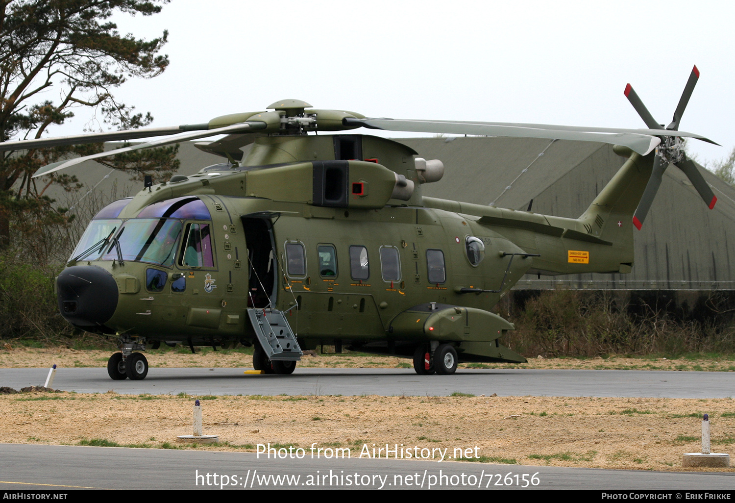 Aircraft Photo of M-511 | AgustaWestland AW101-512 Merlin Joint Supporter | Denmark - Air Force | AirHistory.net #726156