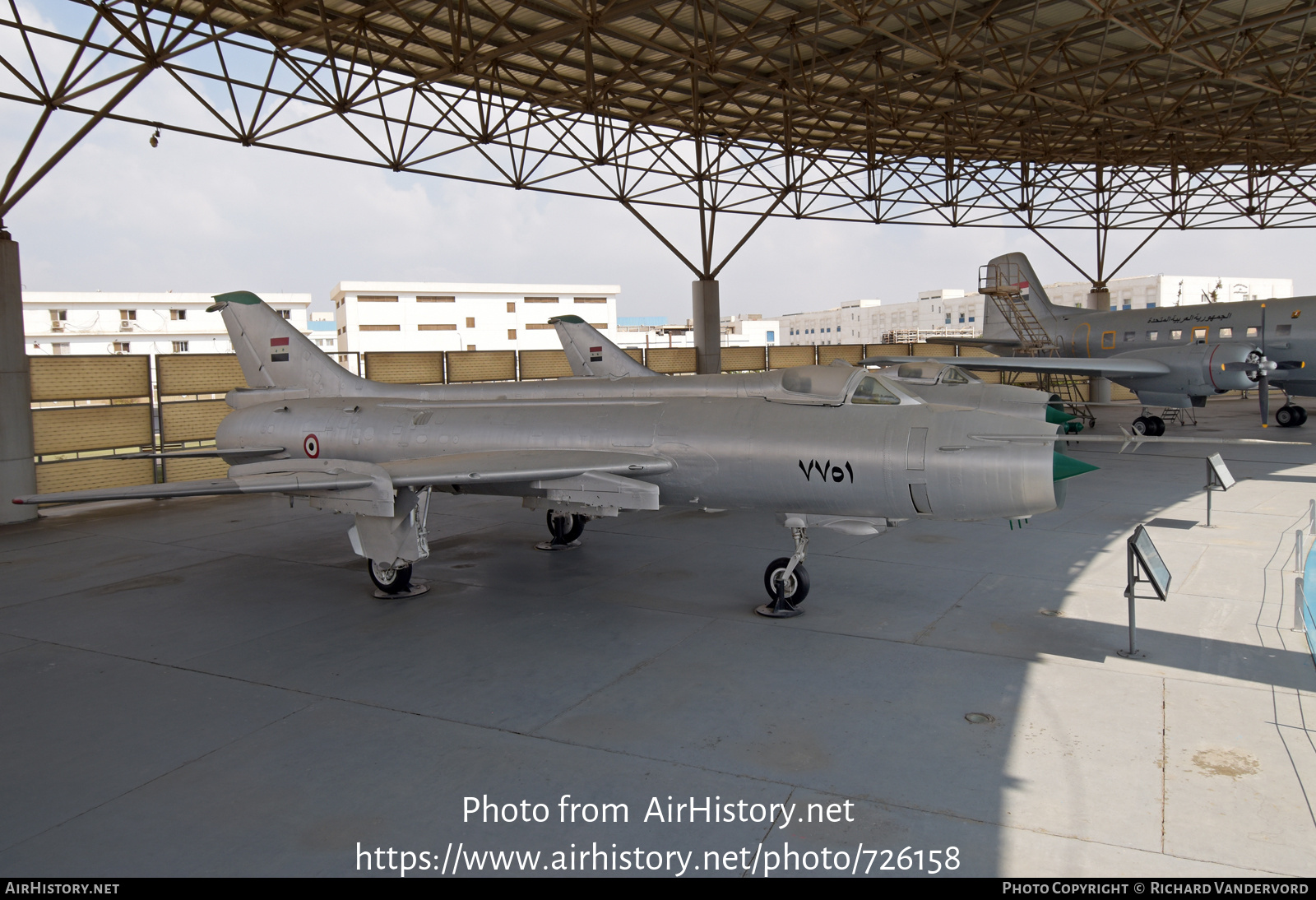 Aircraft Photo of 7751 / ٧٧٥٠ | Sukhoi Su-17 | Egypt - Air Force | AirHistory.net #726158