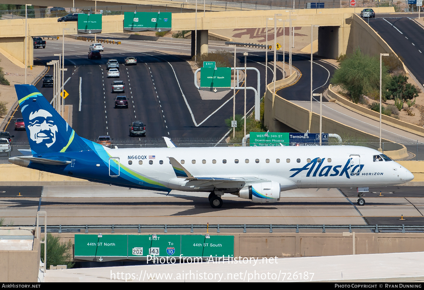 Aircraft Photo of N660QX | Embraer 175LR (ERJ-170-200LR) | Alaska Airlines | AirHistory.net #726187