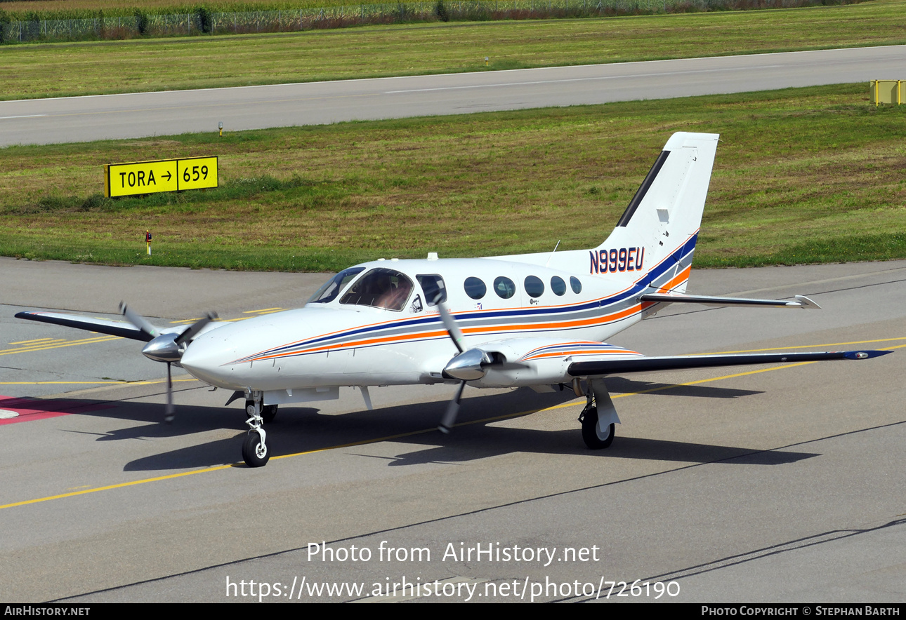 Aircraft Photo of N999EU | Cessna 414A Chancellor | AirHistory.net #726190