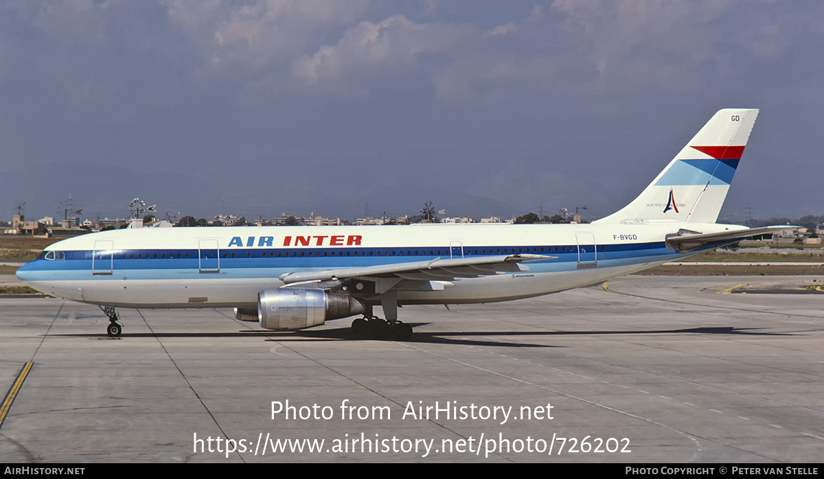 Aircraft Photo of F-BVGD | Airbus A300B2-1C | Air Inter | AirHistory.net #726202