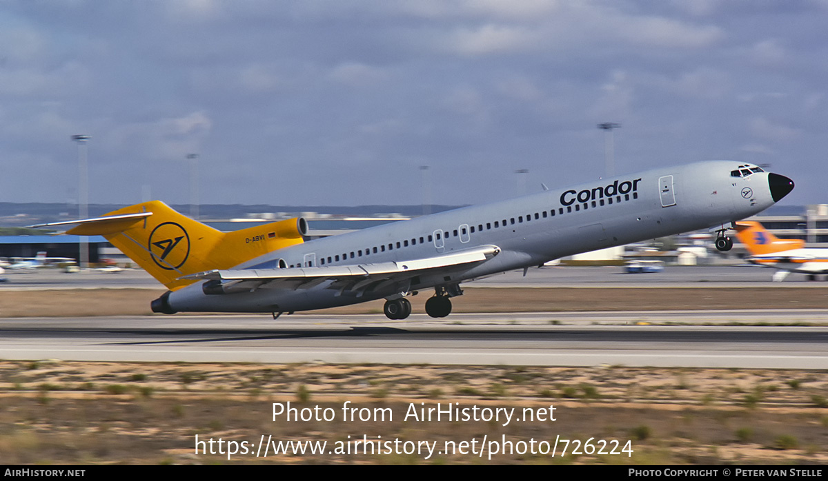 Aircraft Photo of D-ABVI | Boeing 727-230/Adv | Condor Flugdienst | AirHistory.net #726224