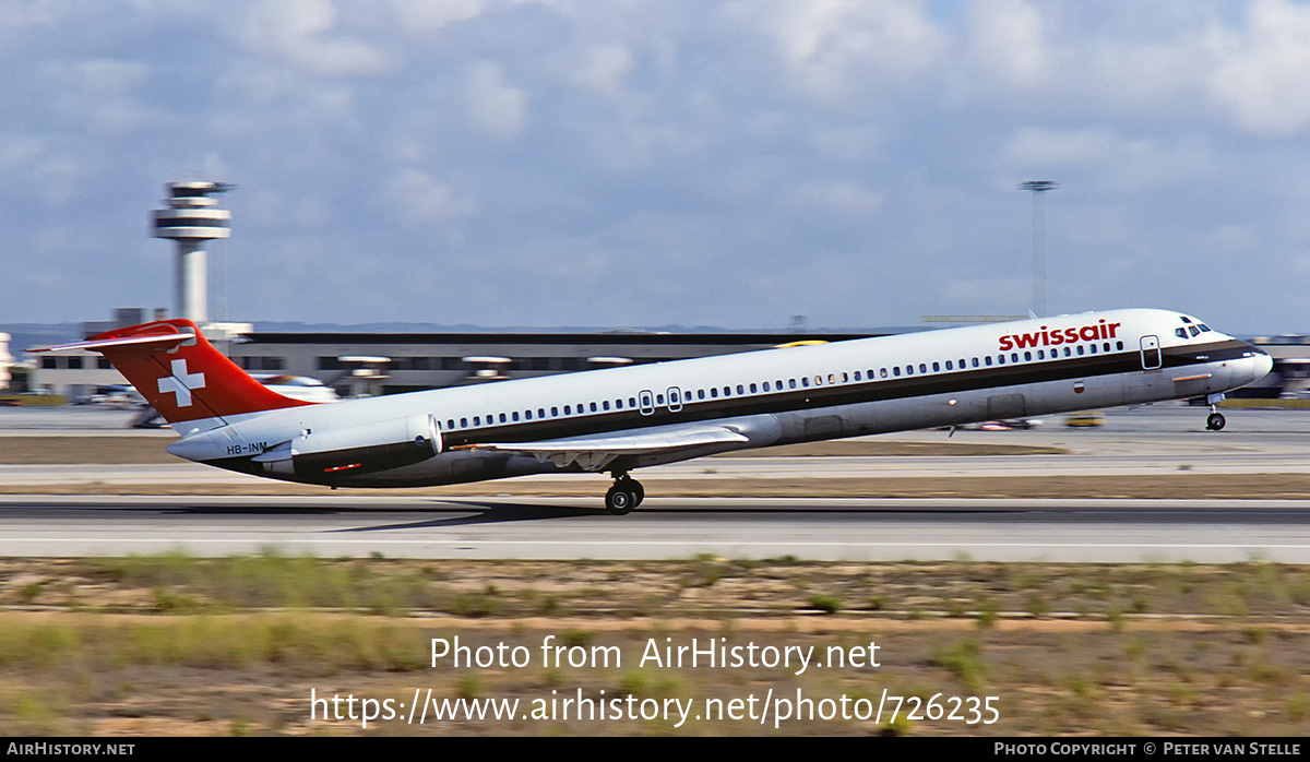 Aircraft Photo of HB-INM | McDonnell Douglas MD-81 (DC-9-81) | Swissair | AirHistory.net #726235