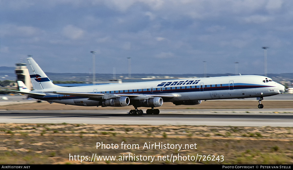 Aircraft Photo of EC-DVB | McDonnell Douglas DC-8-61 | Spantax | AirHistory.net #726243