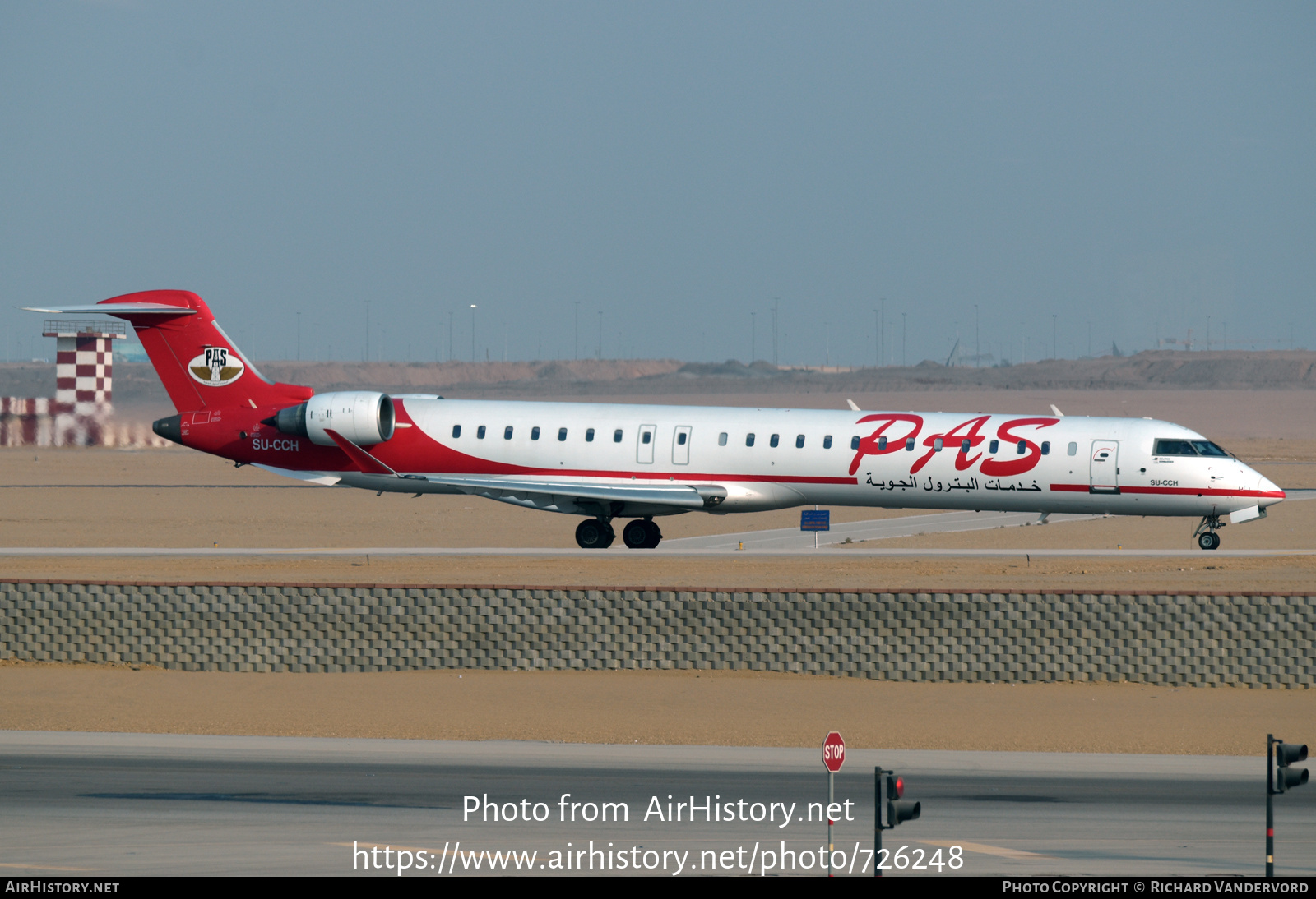 Aircraft Photo of SU-CCH | Bombardier CRJ-900ER (CL-600-2D24) | PAS - Petroleum Air Services | AirHistory.net #726248