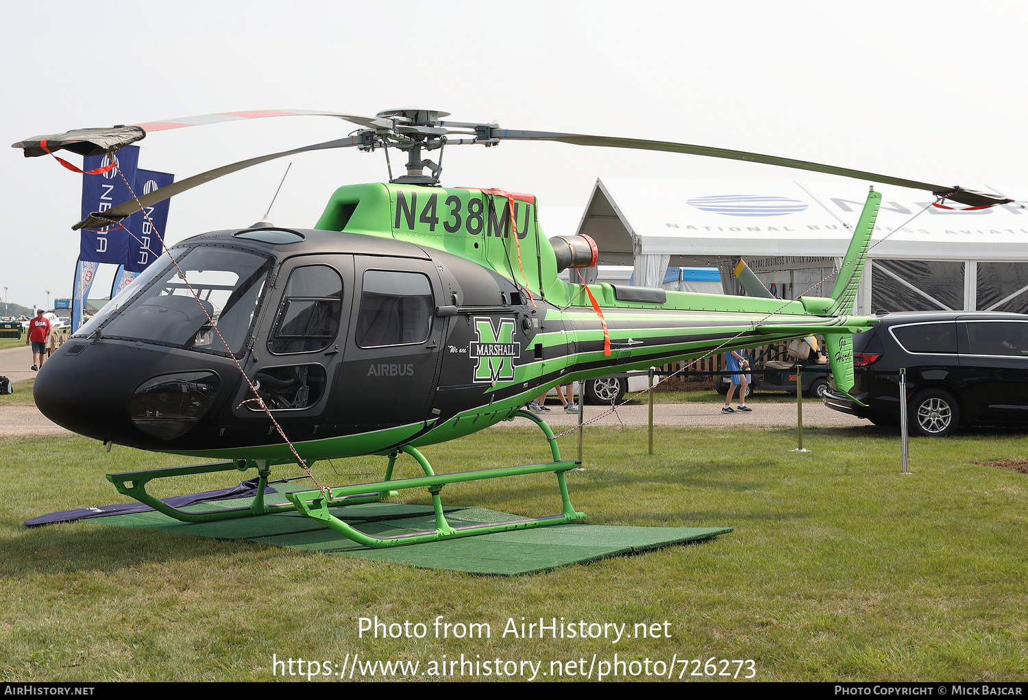 Aircraft Photo of N438MU | American Eurocopter AS350B3 | AirHistory.net #726273