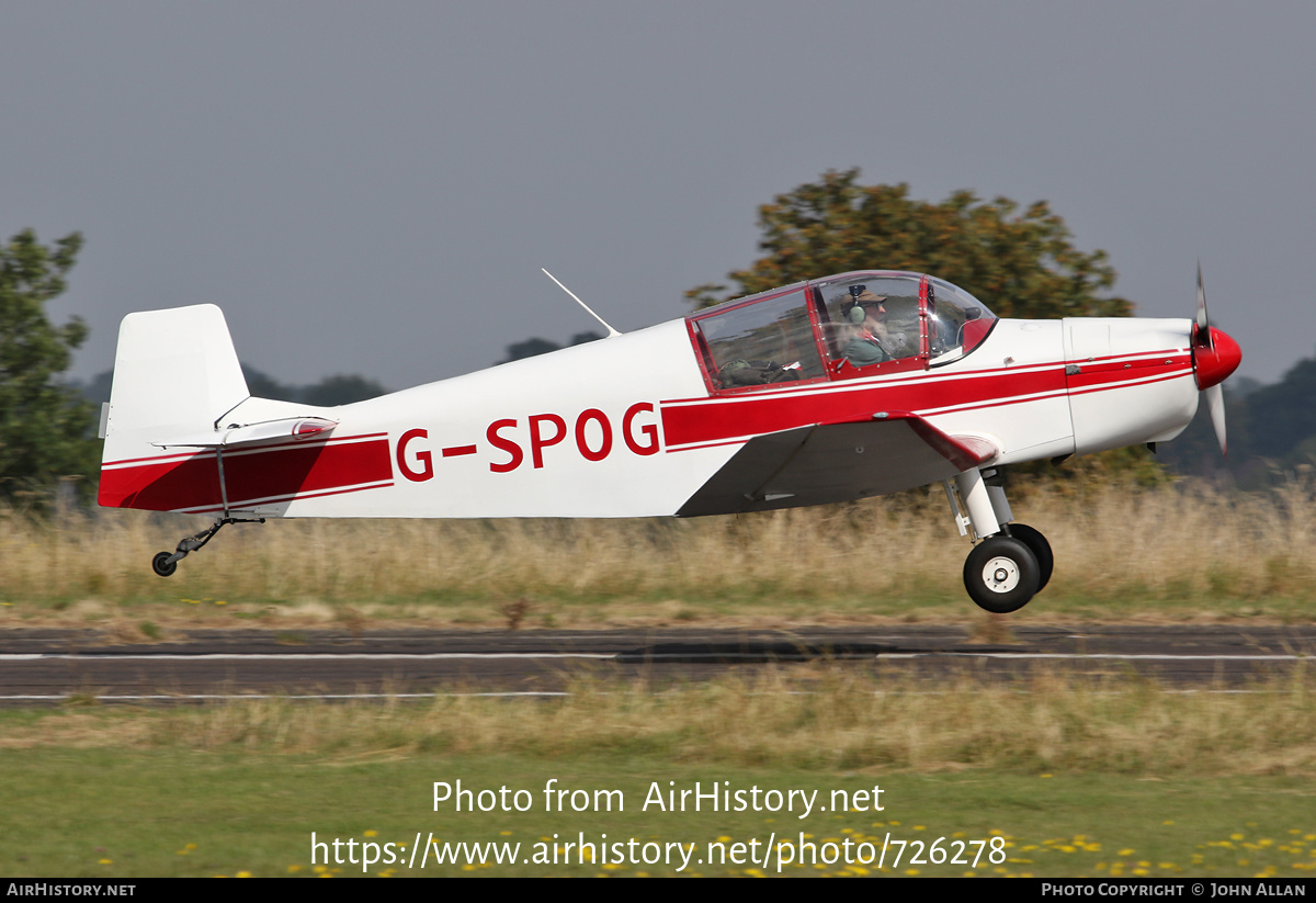 Aircraft Photo of G-SPOG | Jodel DR-1050 Ambassadeur | AirHistory.net #726278