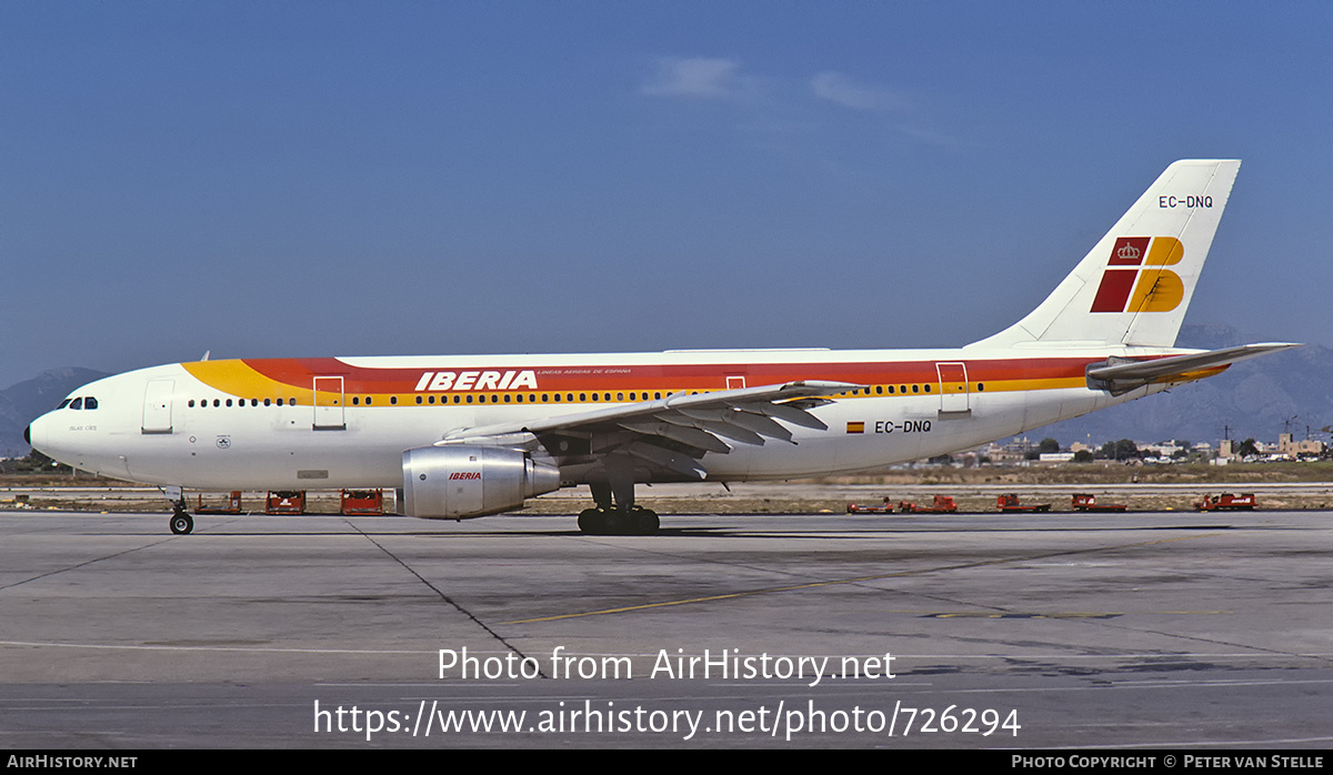 Aircraft Photo of EC-DNQ | Airbus A300B4-120 | Iberia | AirHistory.net #726294