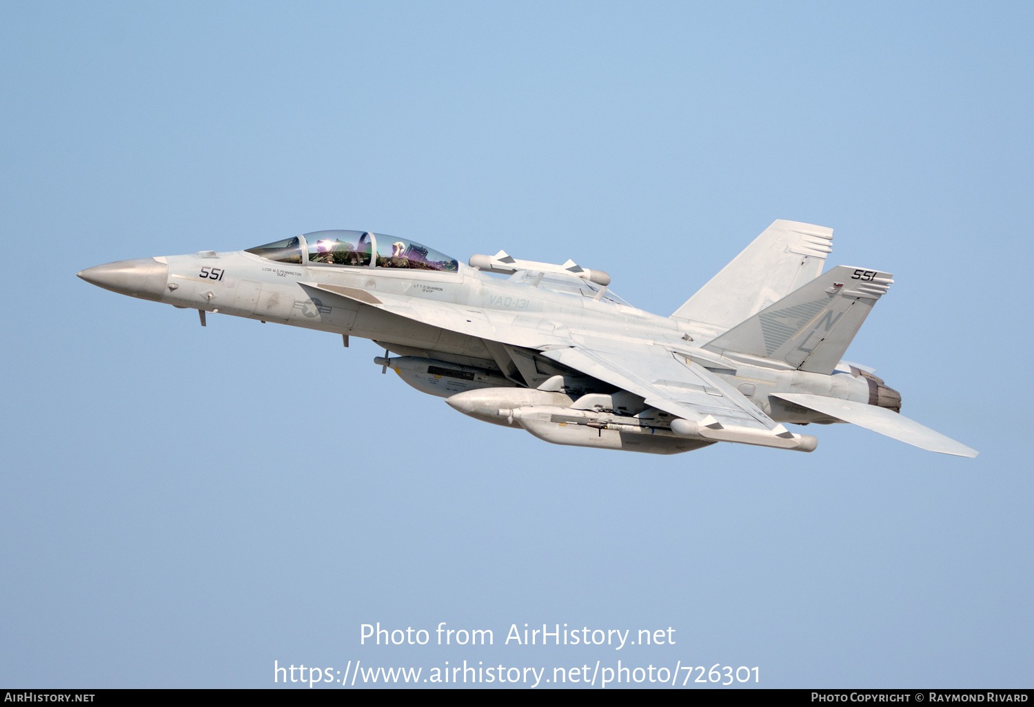 Aircraft Photo of 166938 | Boeing EA-18G Growler | USA - Navy | AirHistory.net #726301