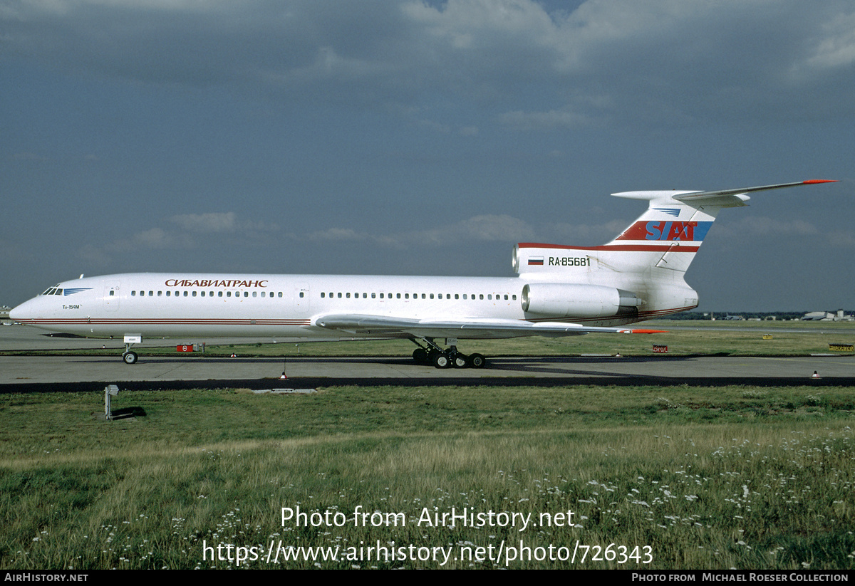 Aircraft Photo of RA-85681 | Tupolev Tu-154M | Sibaviatrans | AirHistory.net #726343