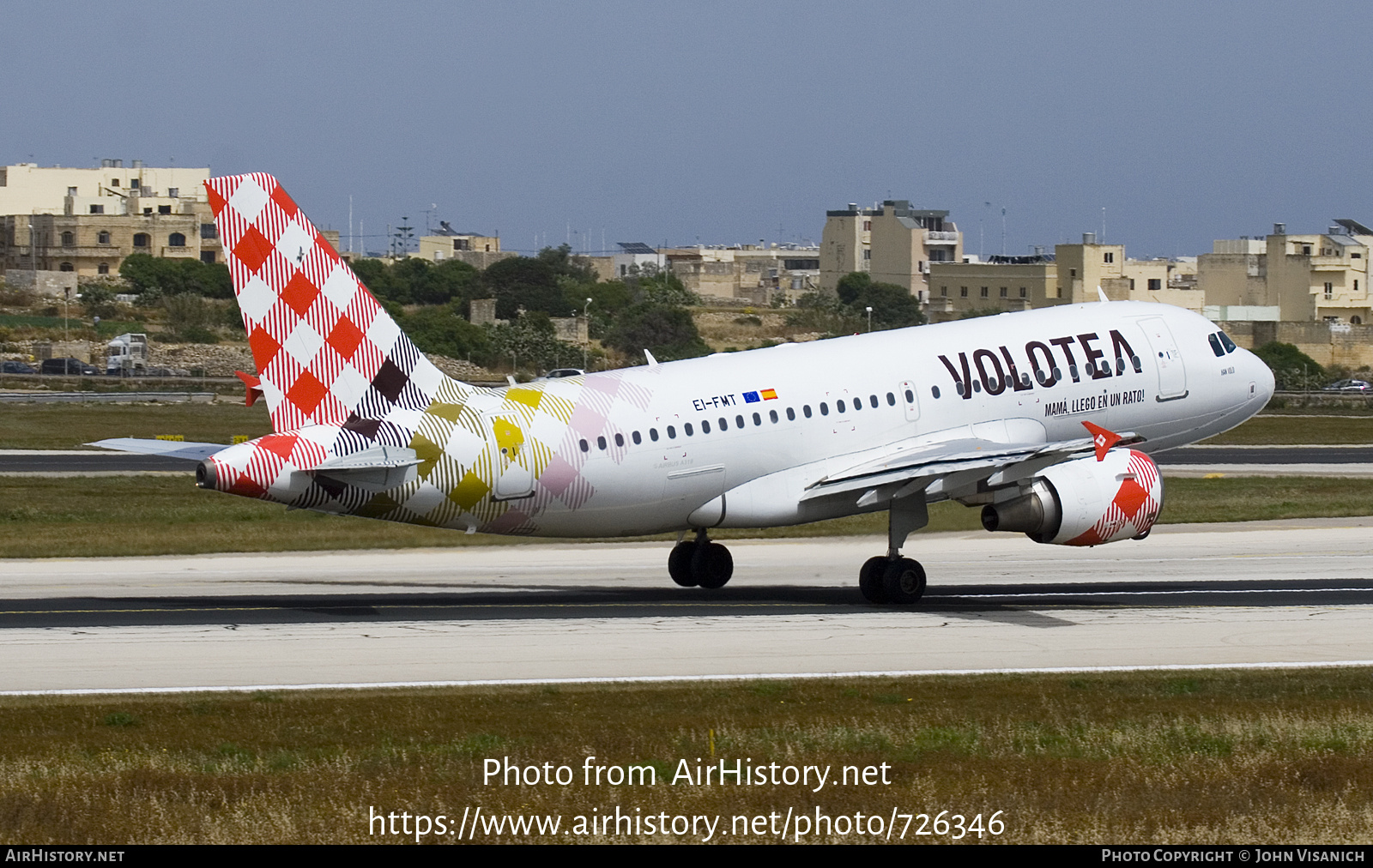 Aircraft Photo of EI-FMT | Airbus A319-112 | Volotea | AirHistory.net #726346