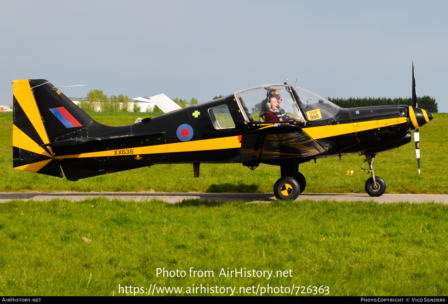 Aircraft Photo of G-DOGG / XX638 | Scottish Aviation Bulldog 120/121 | UK - Air Force | AirHistory.net #726363