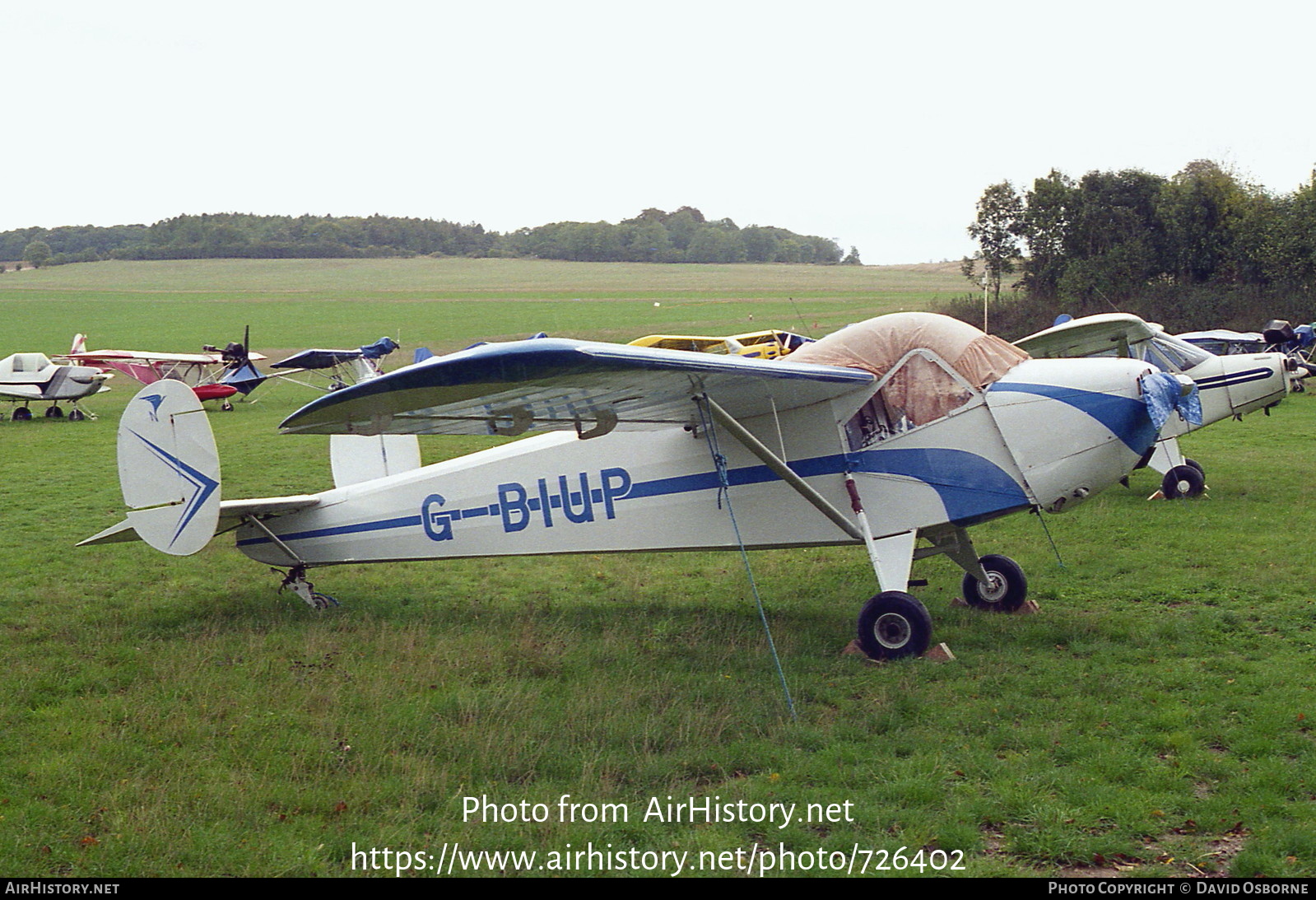 Aircraft Photo of G-BIUP | Nord NC.854 | AirHistory.net #726402