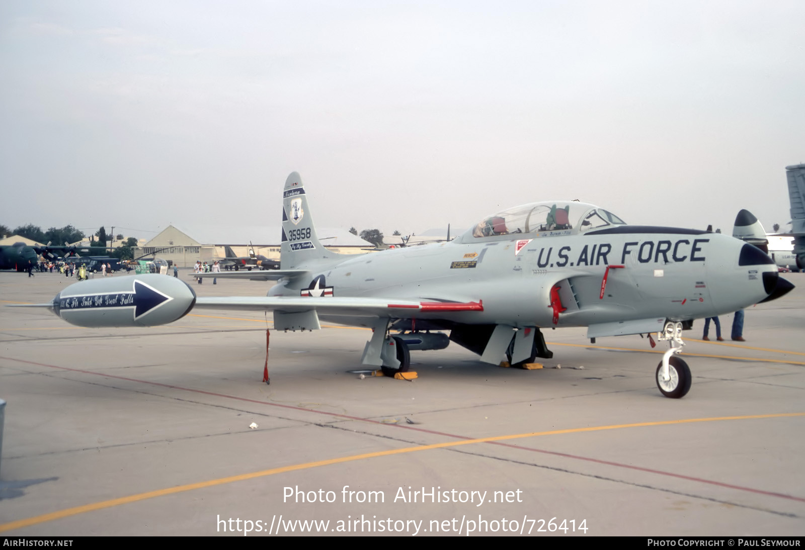 Aircraft Photo of 53-5958 / 35958 | Lockheed T-33A | USA - Air Force | AirHistory.net #726414