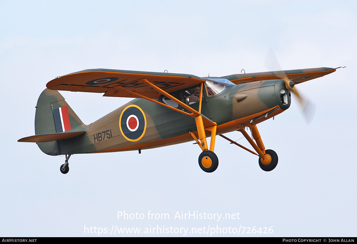 Aircraft Photo of G-BCBL / HB751 | Fairchild UC-61K Argus Mk3 (24R-46A) | UK - Air Force | AirHistory.net #726426