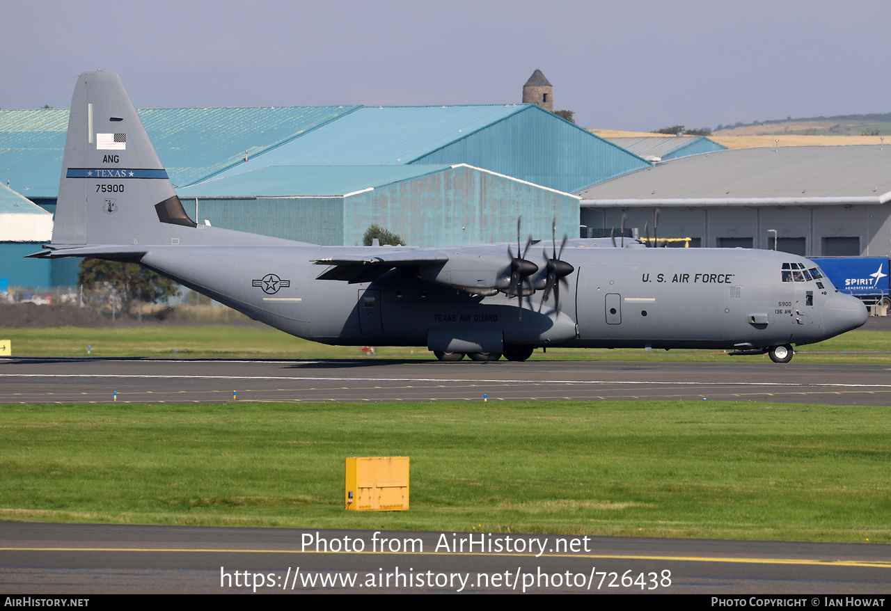 Aircraft Photo of 17-5900 / 75900 | Lockheed Martin C-130J-30 Hercules | USA - Air Force | AirHistory.net #726438