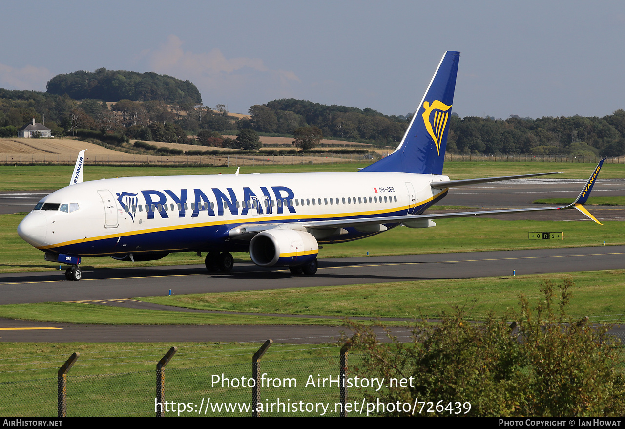 Aircraft Photo of 9H-QBR | Boeing 737-8AS | Ryanair | AirHistory.net #726439