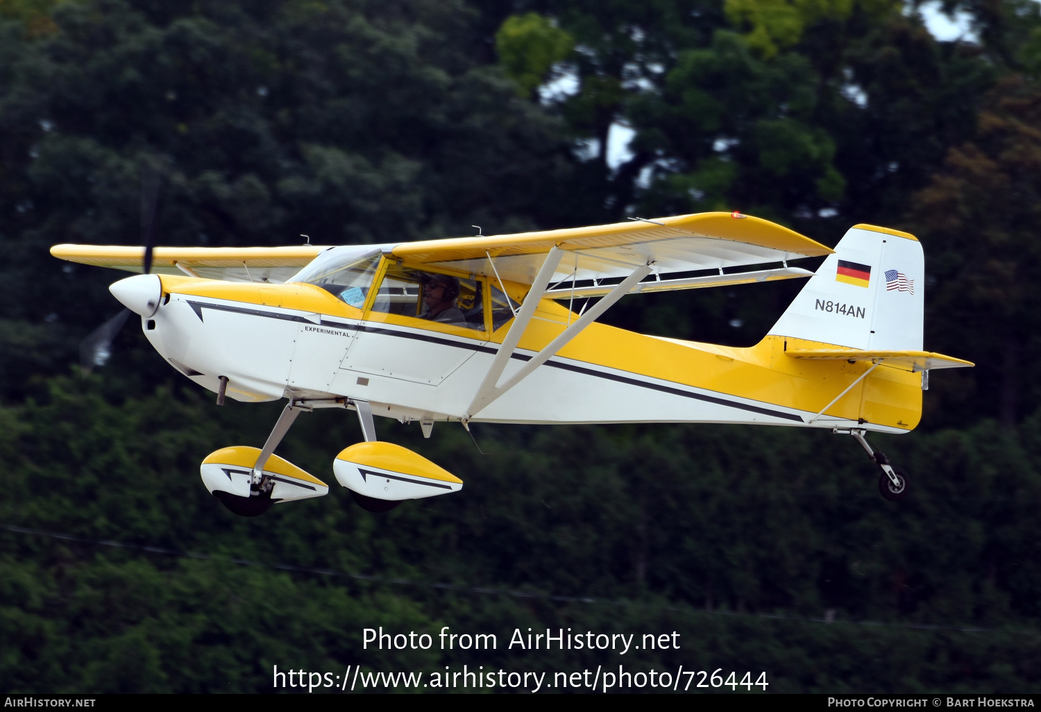 Aircraft Photo of N814AN | Skystar Kitfox Srs 7 | AirHistory.net #726444