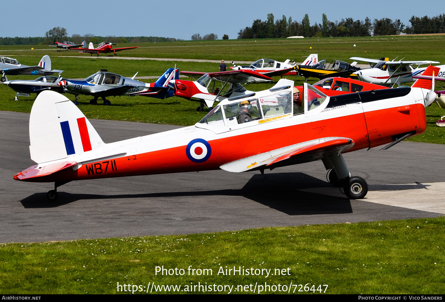 Aircraft Photo of G-APPM / WB711 | De Havilland DHC-1 Chipmunk Mk22 | UK - Air Force | AirHistory.net #726447