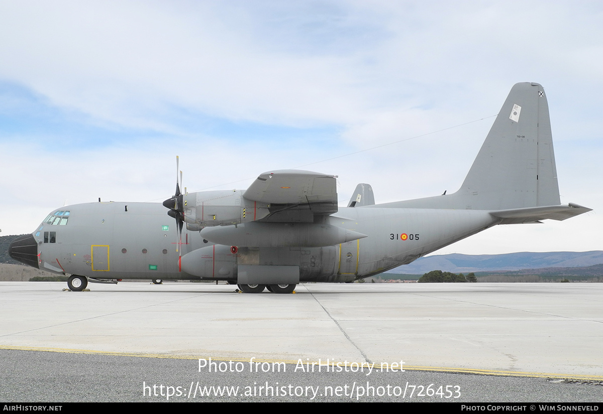 Aircraft Photo of T10-08 | Lockheed C-130H Hercules | Spain - Air Force | AirHistory.net #726453