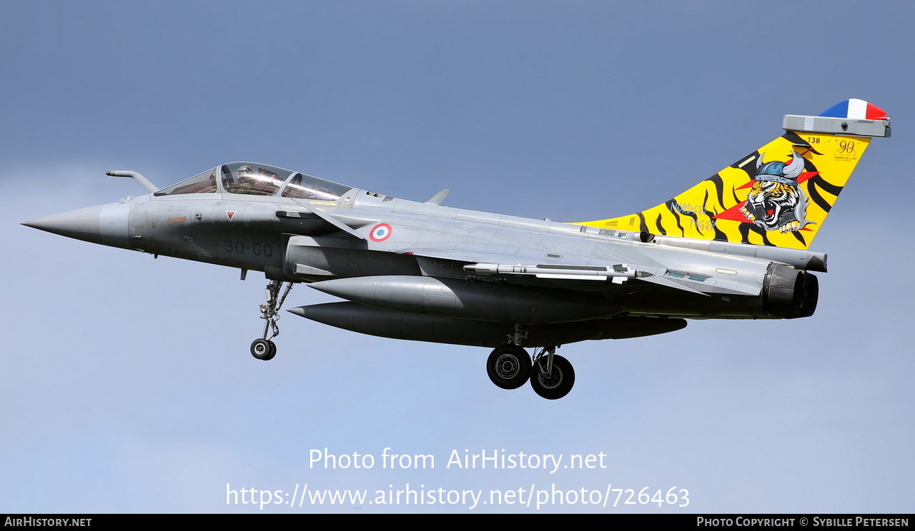 Aircraft Photo of 138 | Dassault Rafale C | France - Air Force | AirHistory.net #726463