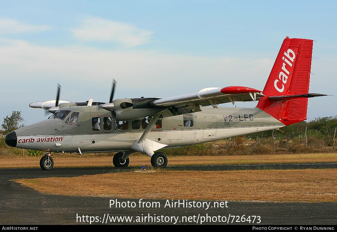 Aircraft Photo of V2-LFC | De Havilland Canada DHC-6-300 Twin Otter | Carib Aviation | AirHistory.net #726473