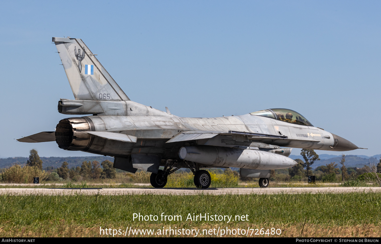 Aircraft Photo of 065 | Lockheed Martin F-16C Fighting Falcon | Greece - Air Force | AirHistory.net #726480