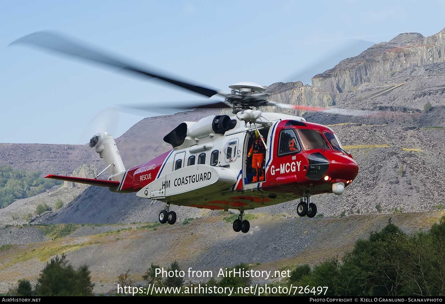 Aircraft Photo of G-MCGY | Sikorsky S-92A | HM Coastguard | AirHistory.net #726497