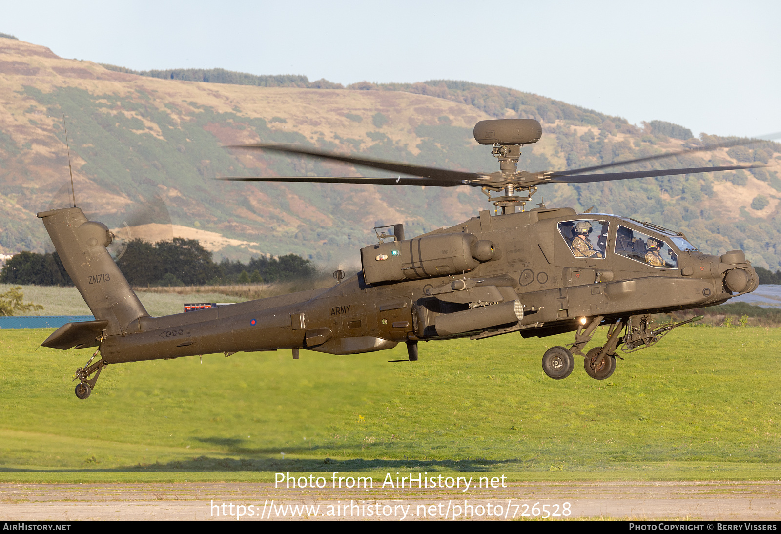 Aircraft Photo of ZM713 | Boeing AH-64E Apache Guardian | UK - Army | AirHistory.net #726528