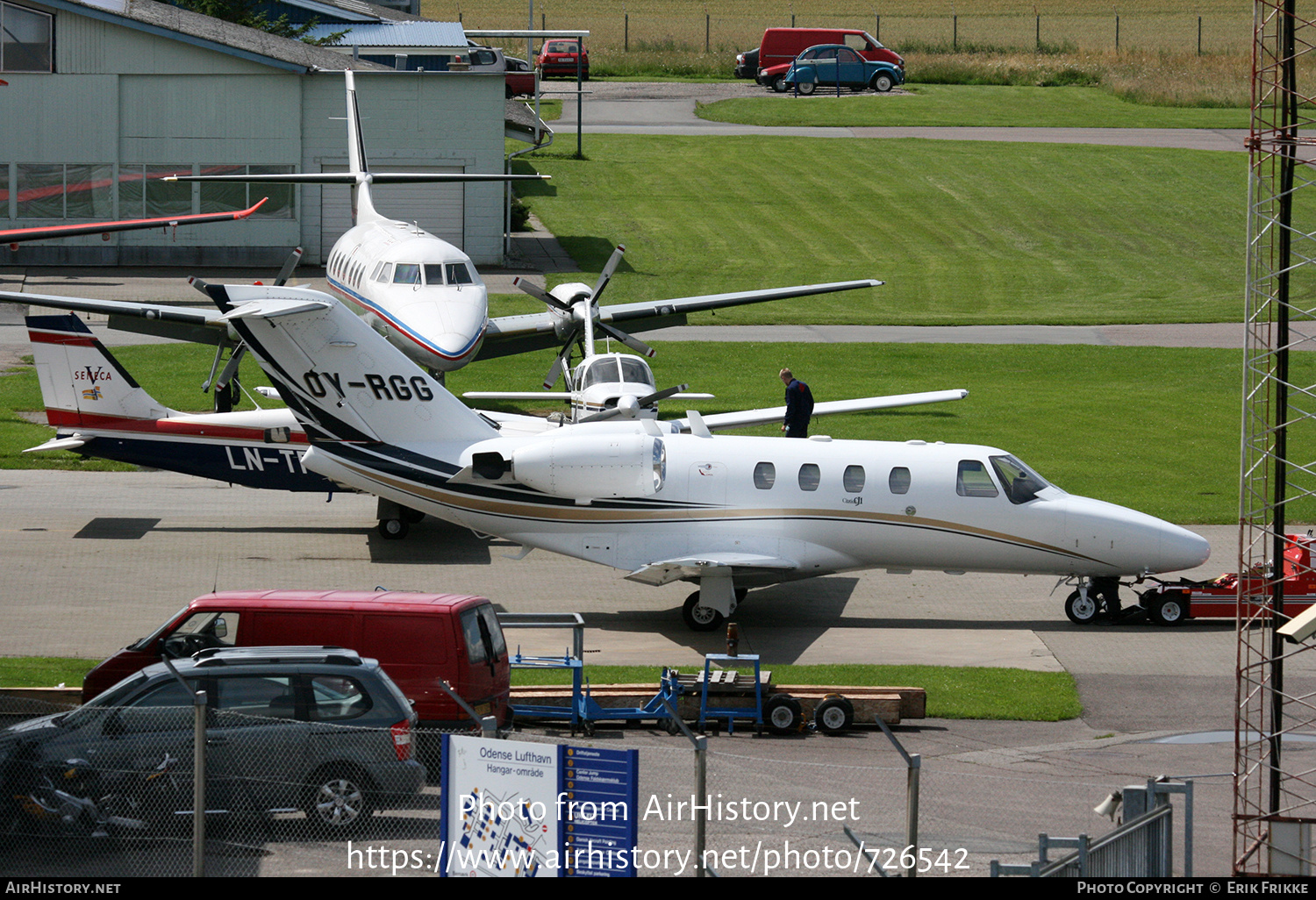 Aircraft Photo of OY-RGG | Cessna 525 CitationJet CJ1 | AirHistory.net #726542