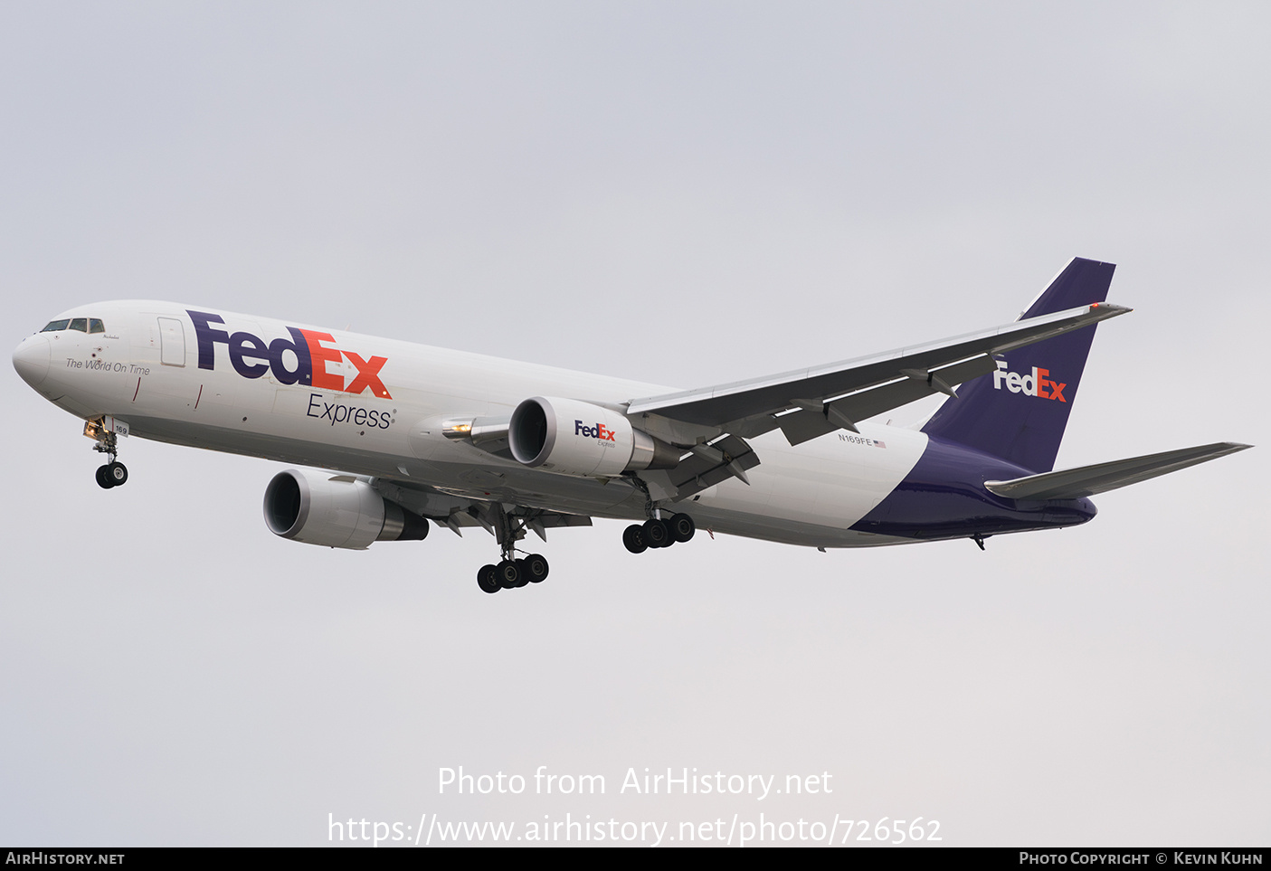 Aircraft Photo of N169FE | Boeing 767-300F | FedEx Express - Federal Express | AirHistory.net #726562