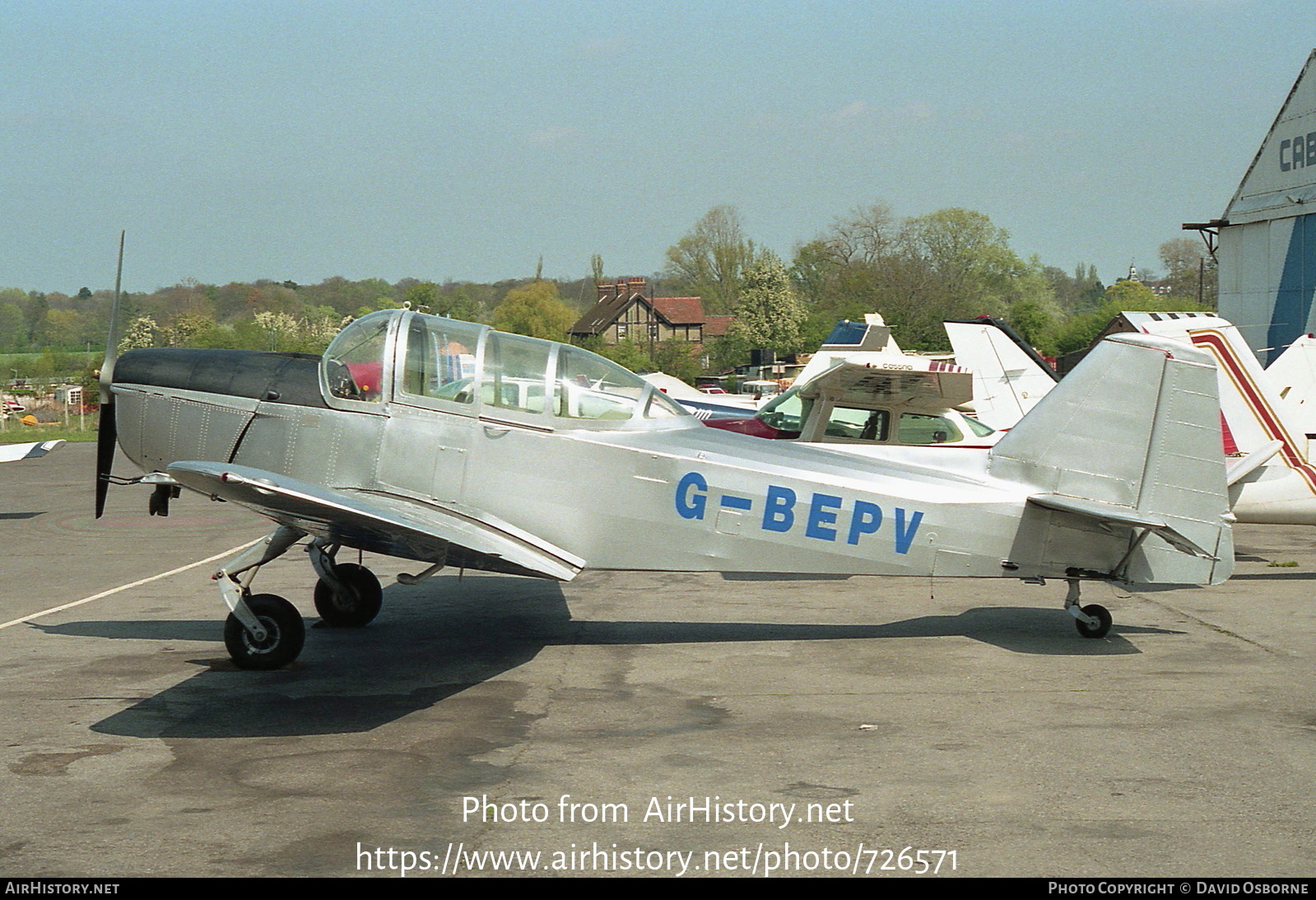 Aircraft Photo of G-BEPV | Fokker S.11-1 Instructor | AirHistory.net #726571