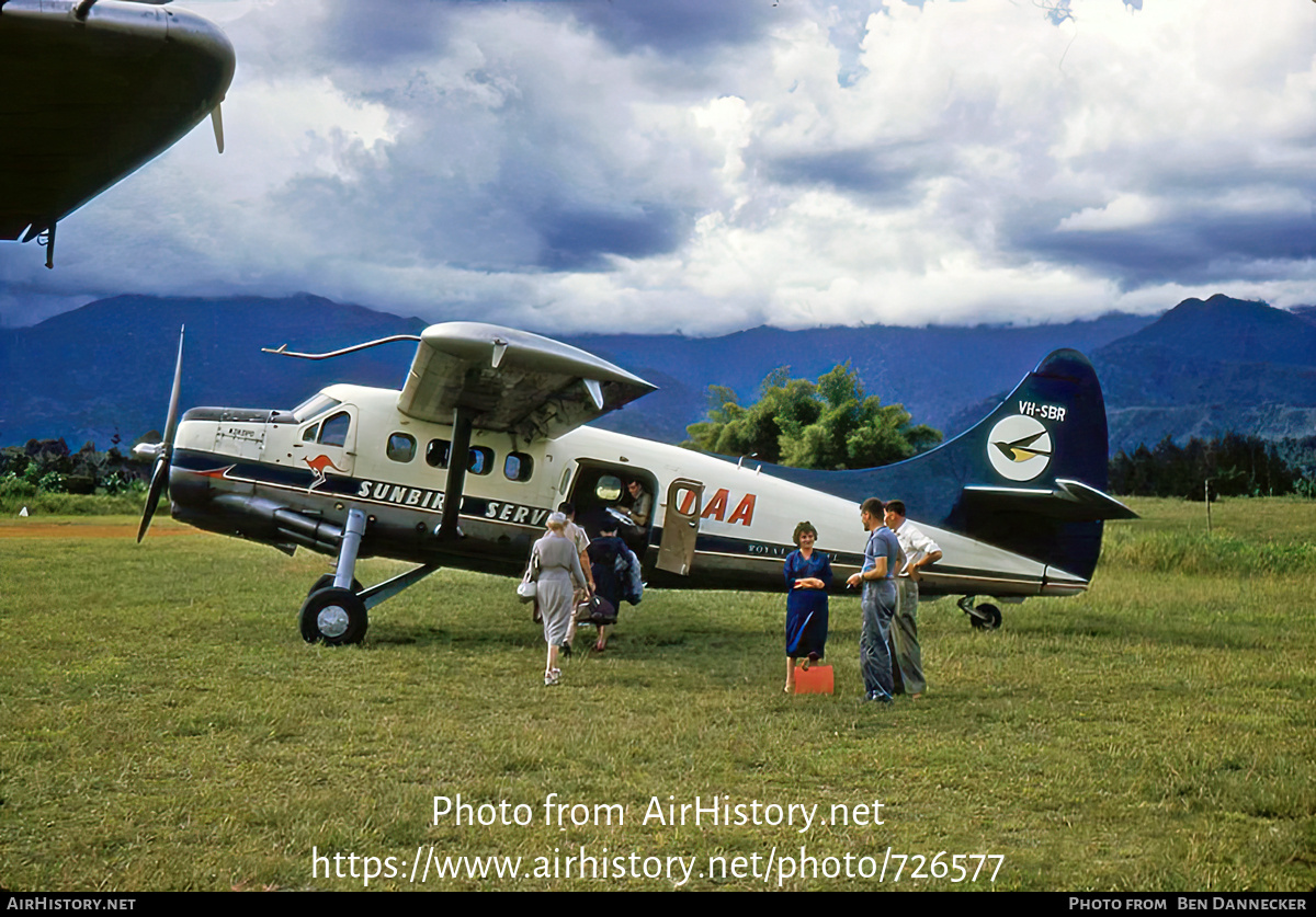 Aircraft Photo of VH-SBR | De Havilland Canada DHC-3 Otter | TAA Sunbird Services | AirHistory.net #726577