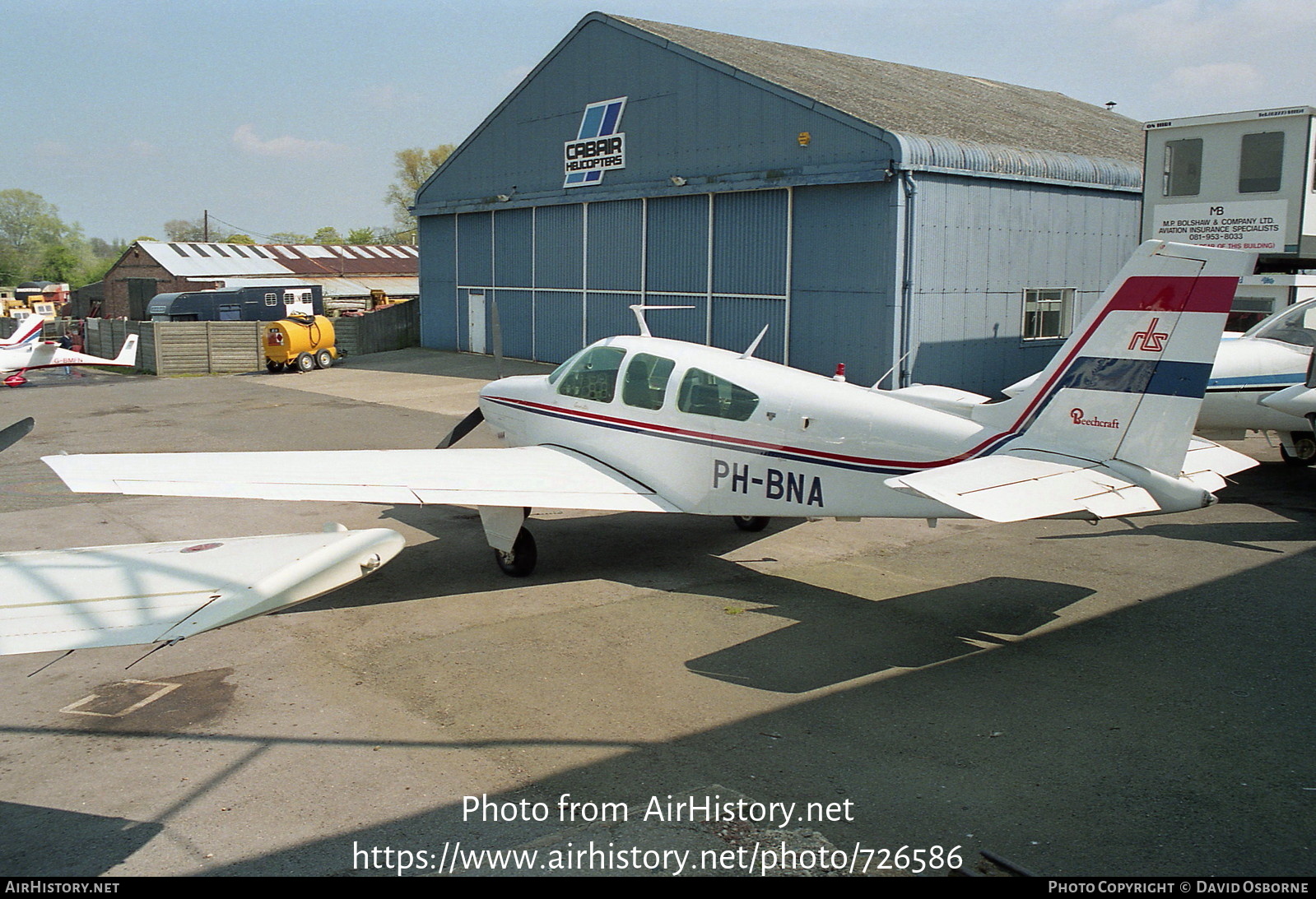 Aircraft Photo of PH-BNA | Beech F33C Bonanza | Rijksluchtvaartschool - RLS | AirHistory.net #726586