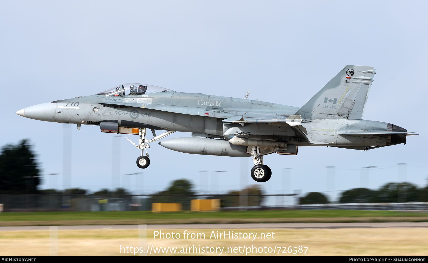 Aircraft Photo of 188770 | McDonnell Douglas CF-188 Hornet | Canada - Air Force | AirHistory.net #726587