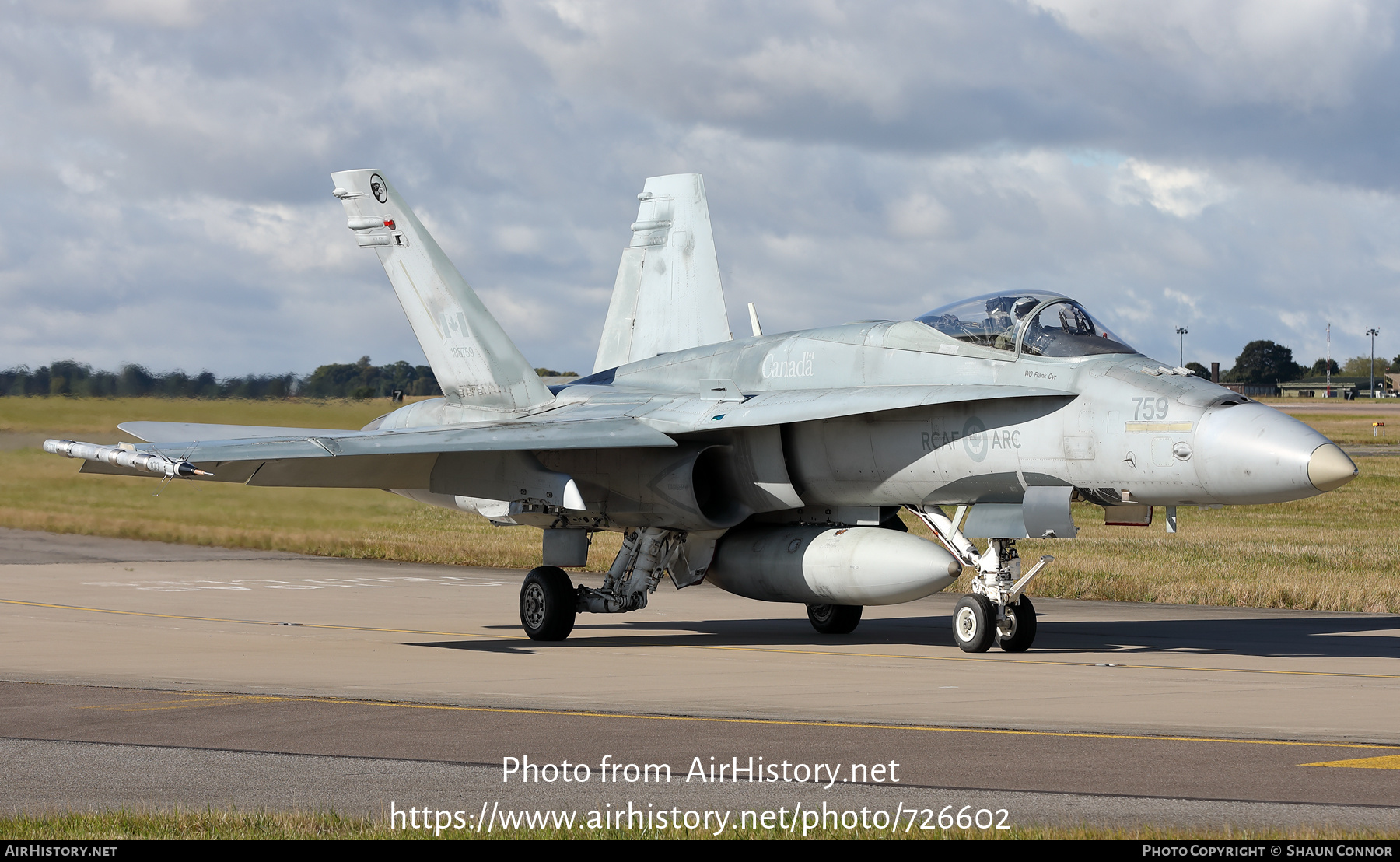 Aircraft Photo of 188759 | McDonnell Douglas CF-188 Hornet | Canada - Air Force | AirHistory.net #726602