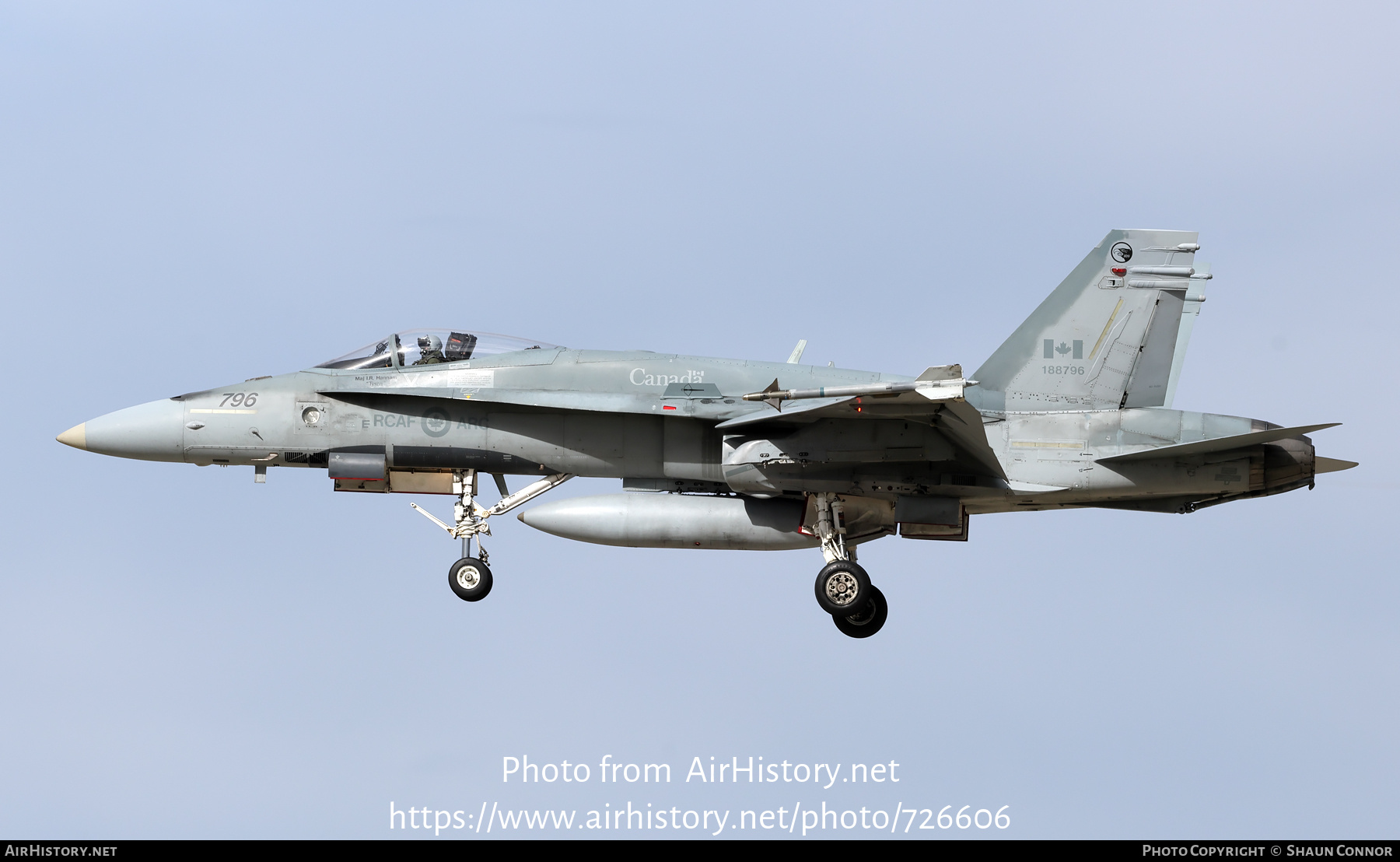 Aircraft Photo of 188796 | McDonnell Douglas CF-188 Hornet | Canada - Air Force | AirHistory.net #726606