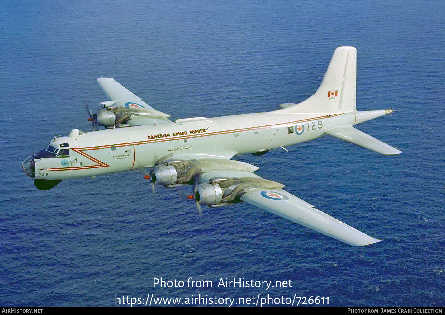 Aircraft Photo of 10729 | Canadair CP-107 Argus 2 (CL-28-2) | Canada - Air Force | AirHistory.net #726611